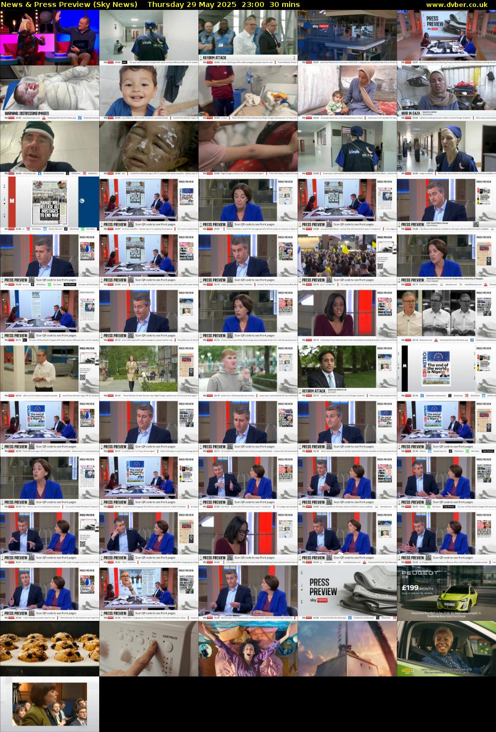 News & Press Preview (Sky News) Thursday 29 May 2025 23:00 - 23:30