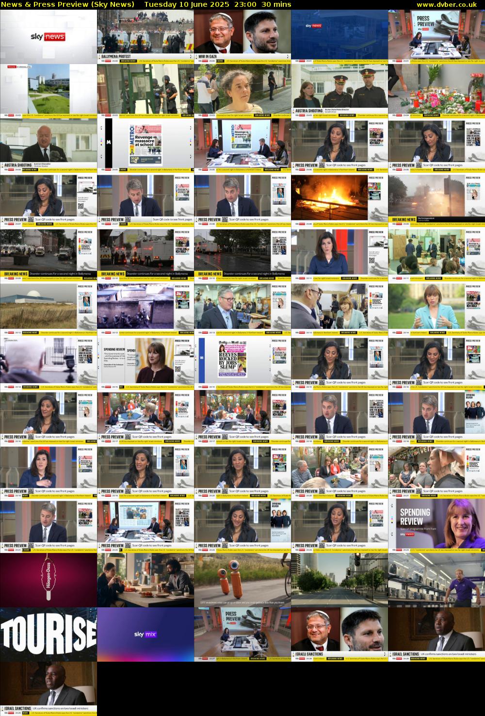News & Press Preview (Sky News) Tuesday 10 June 2025 23:00 - 23:30
