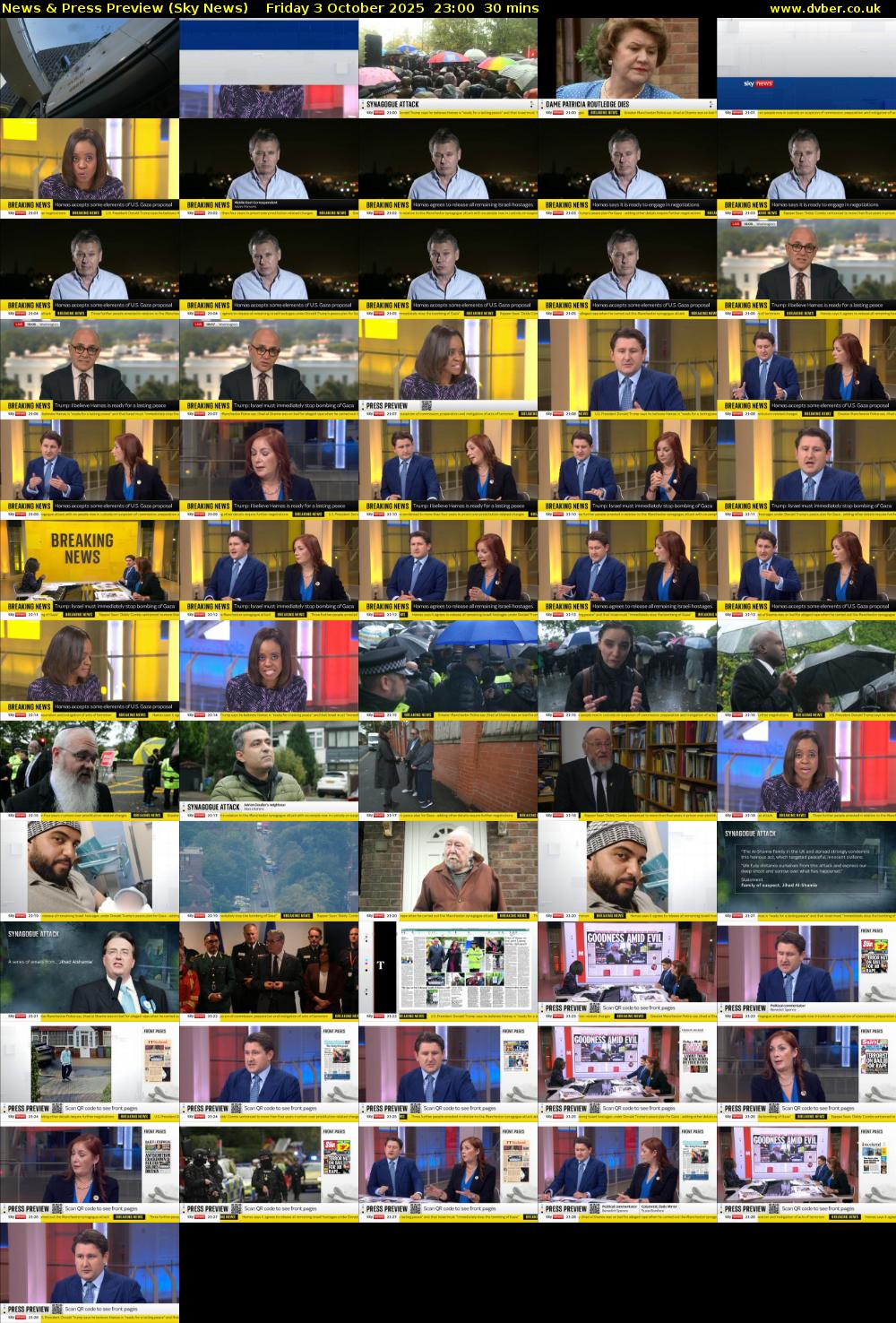 News & Press Preview (Sky News) Friday 3 October 2025 23:00 - 23:30