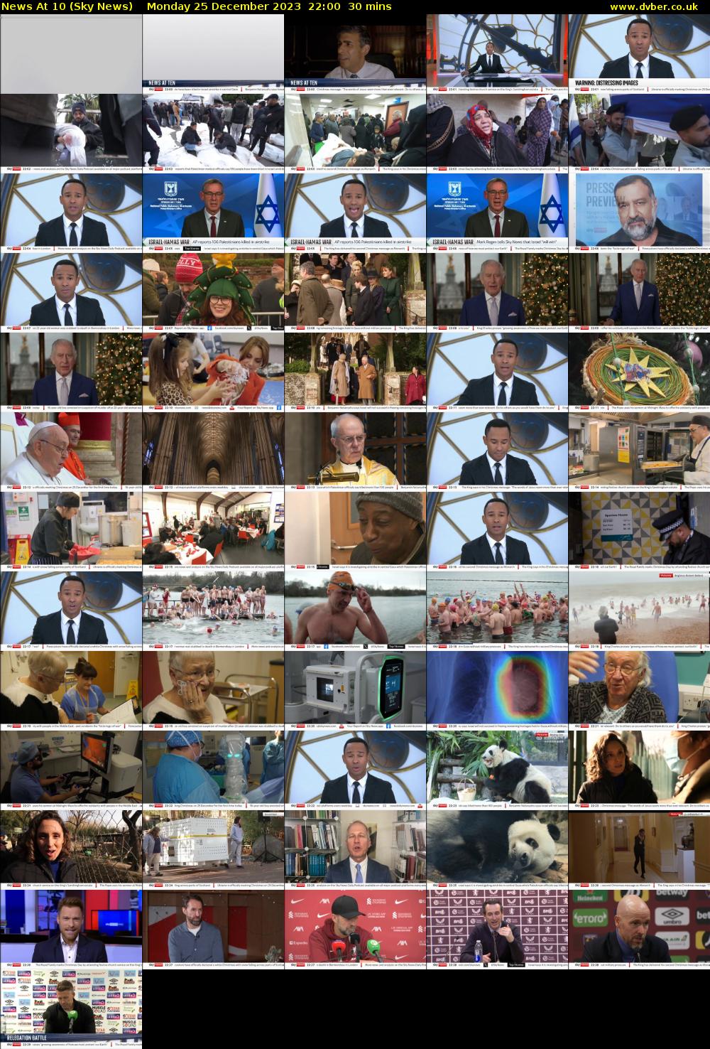 News At 10 (Sky News) Monday 25 December 2023 22:00 - 22:30