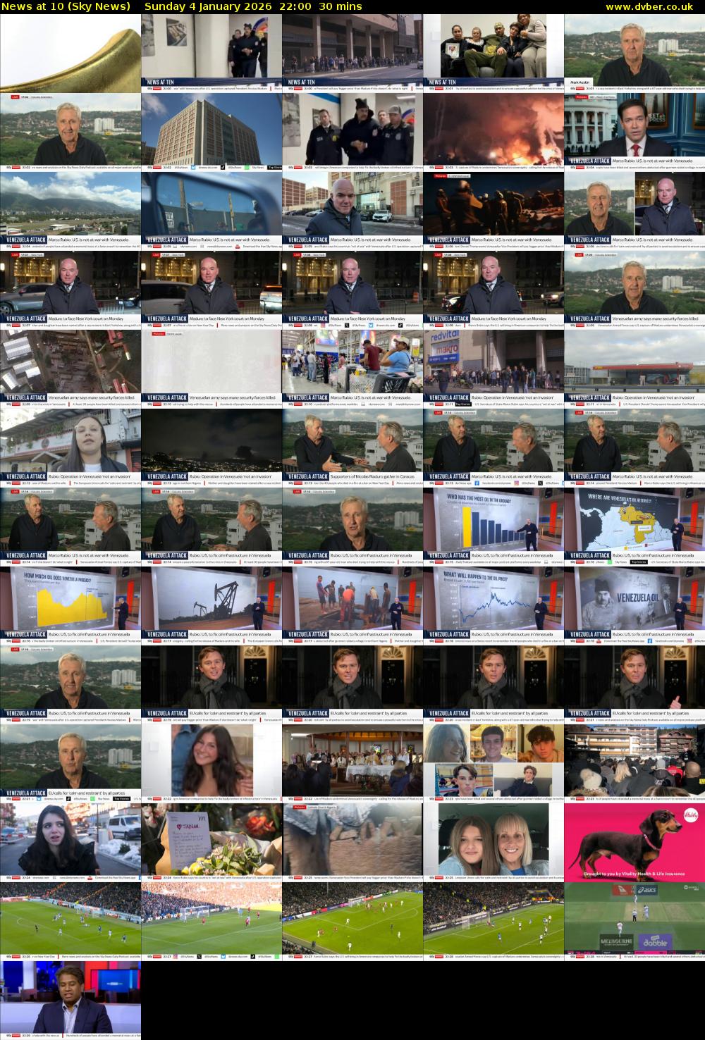 News At 10 (Sky News) Sunday 4 January 2026 22:00 - 22:30