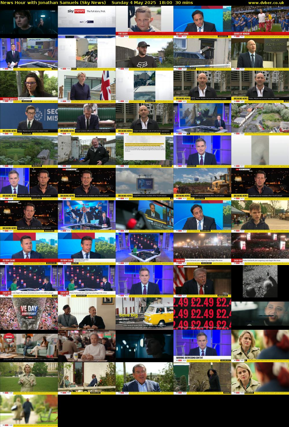 News Hour with Jonathan Samuels (Sky News) Sunday 4 May 2025 18:00 - 18:30