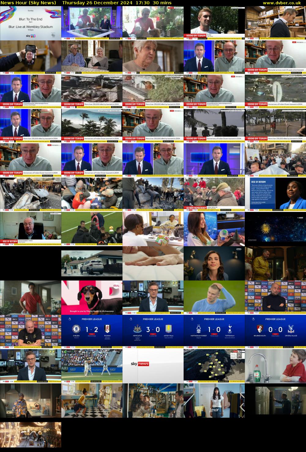 News Hour (Sky News) Thursday 26 December 2024 17:30 - 18:00