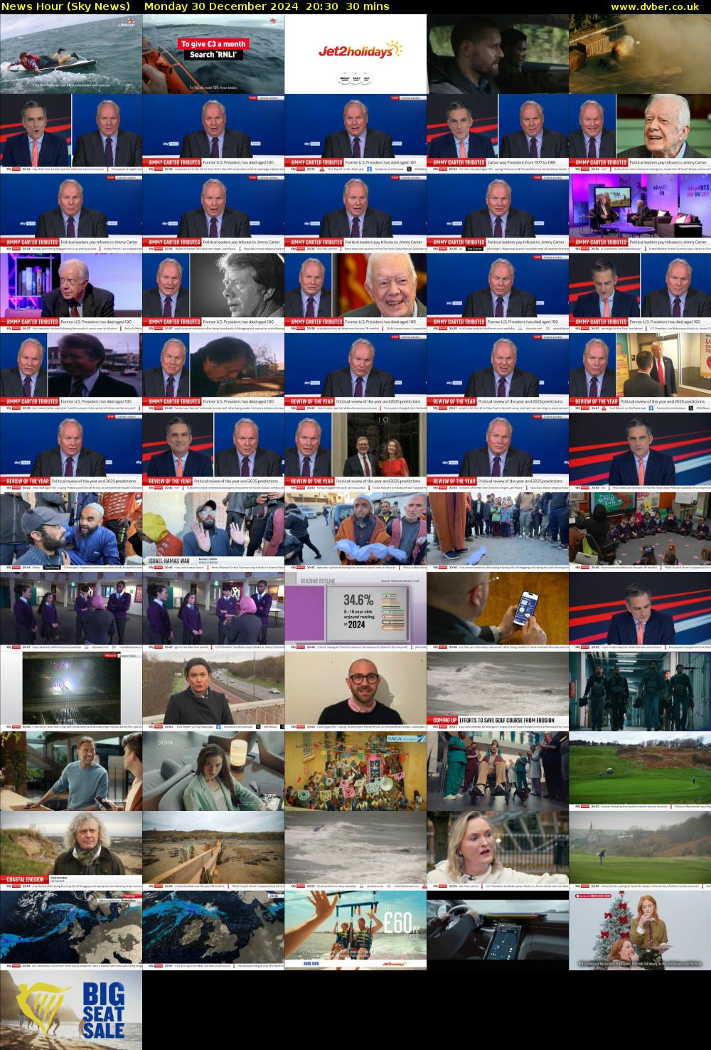 News Hour (Sky News) Monday 30 December 2024 20:30 - 21:00