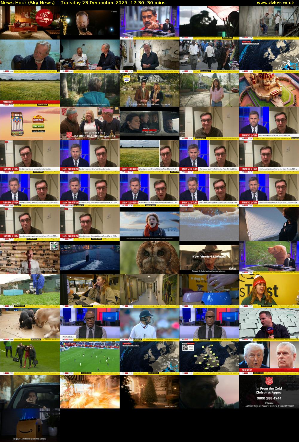 News Hour (Sky News) Tuesday 23 December 2025 17:30 - 18:00