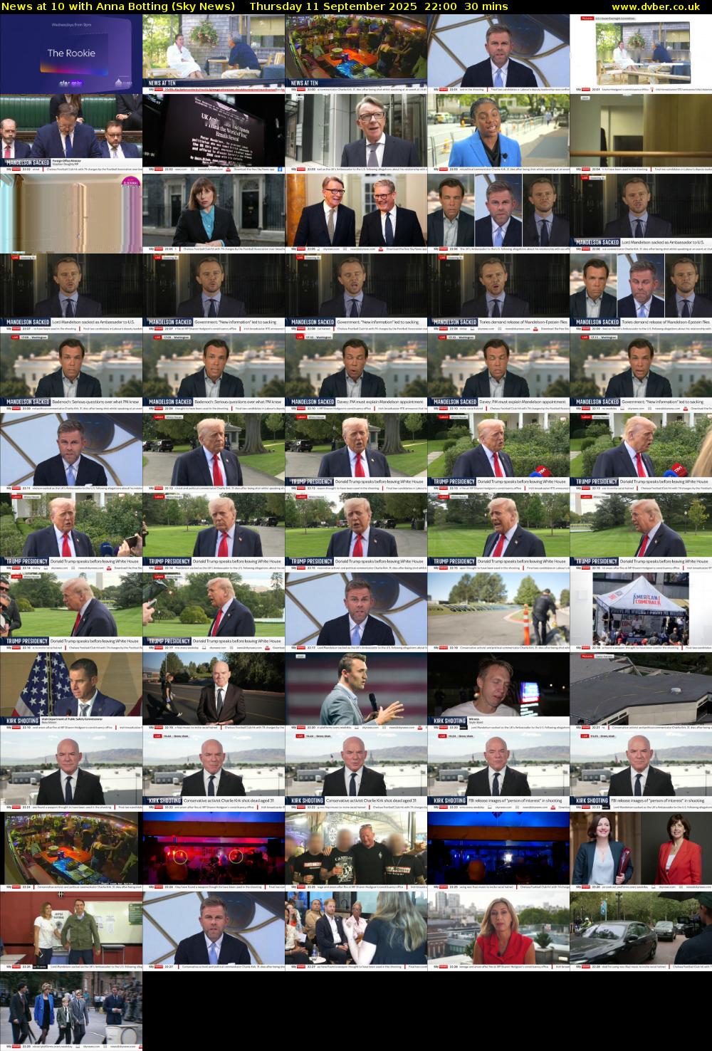 News at 10 with Anna Botting (Sky News) Thursday 11 September 2025 22:00 - 22:30