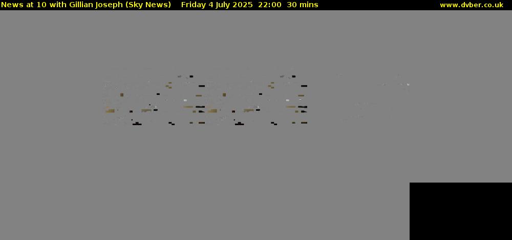 News at 10 with Gillian Joseph (Sky News) Friday 4 July 2025 22:00 - 22:30