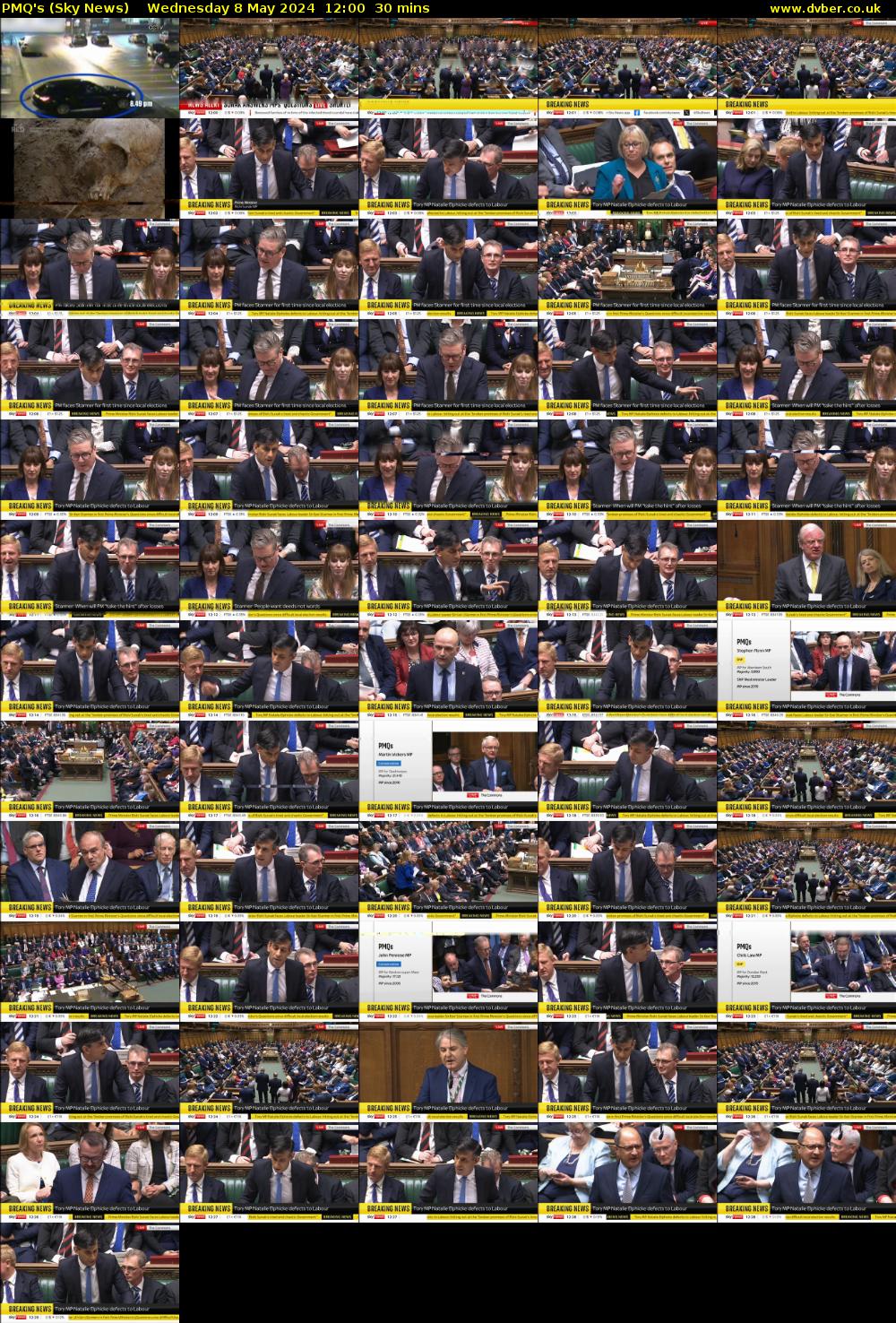 PMQ's (Sky News) Wednesday 8 May 2024 12:00 - 12:30