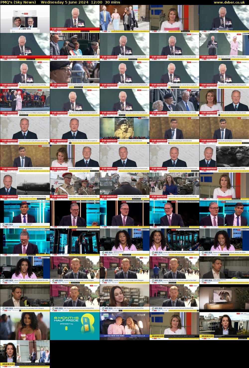 PMQ's (Sky News) Wednesday 5 June 2024 12:00 - 12:30