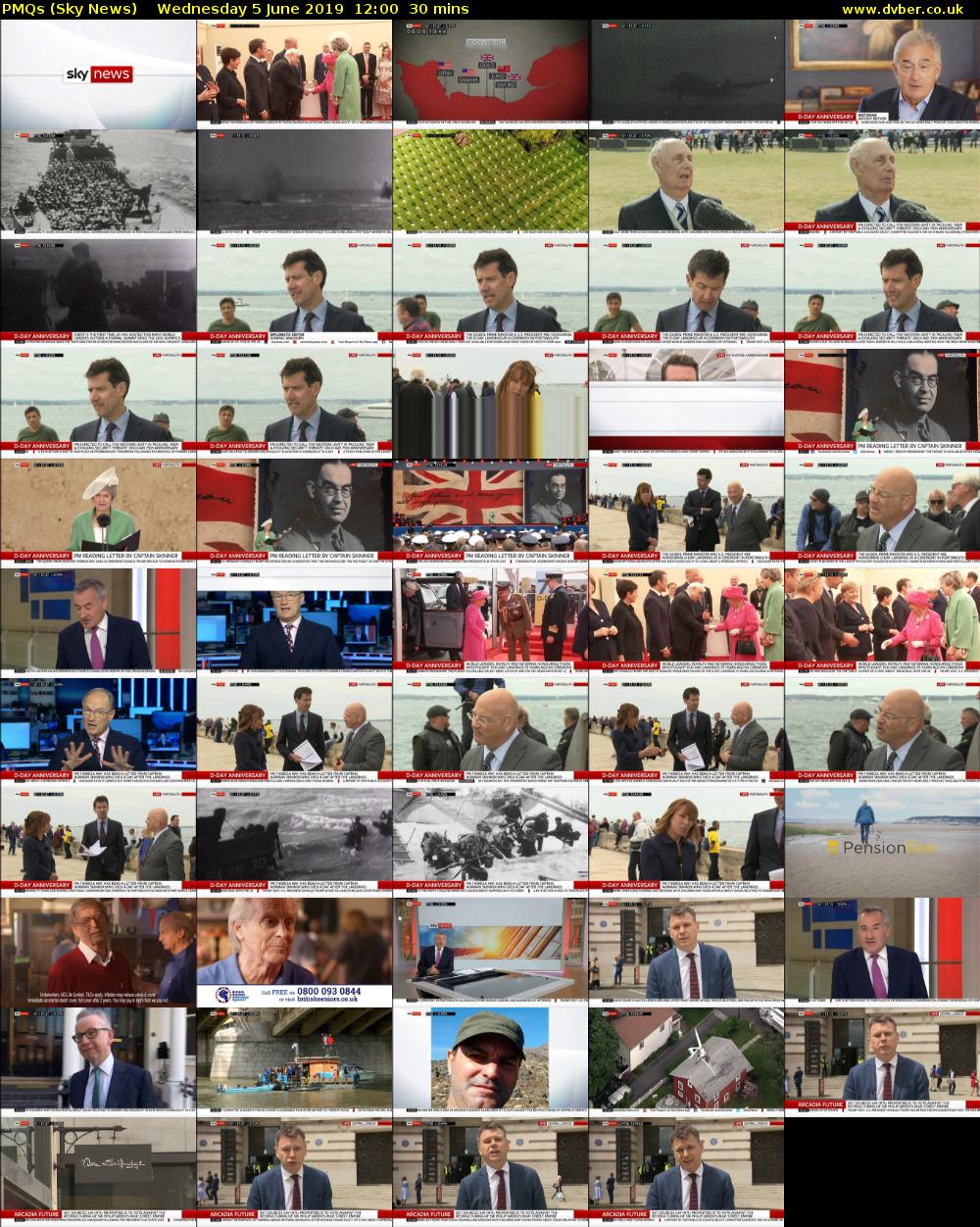PMQs (Sky News) Wednesday 5 June 2019 12:00 - 12:30
