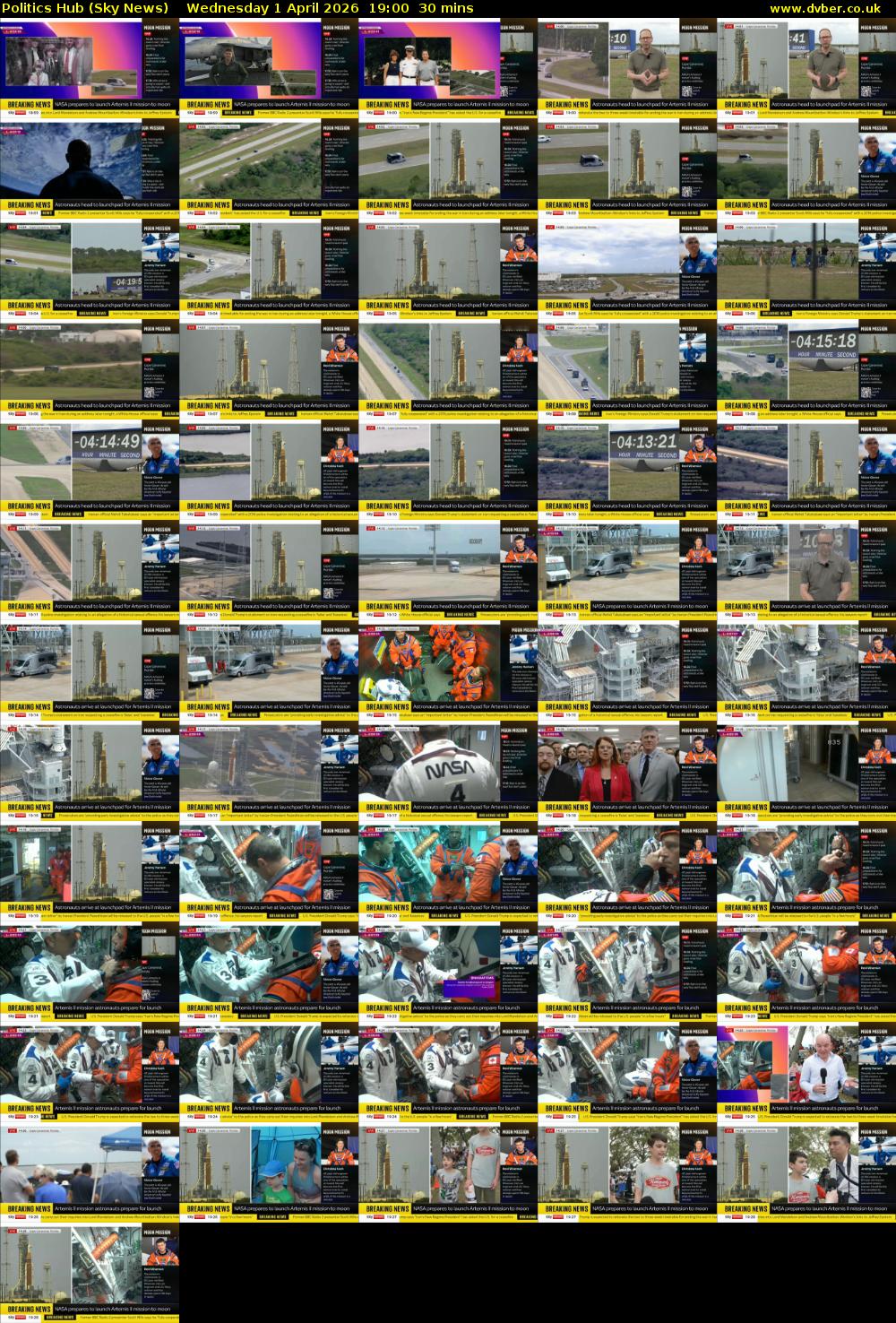 Politics Hub (Sky News) Wednesday 1 April 2026 19:00 - 19:30