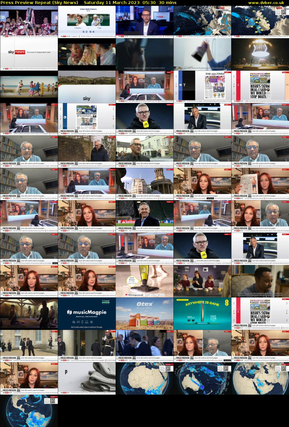 Press Preview Repeat (Sky News) Saturday 11 March 2023 05:30 - 06:00