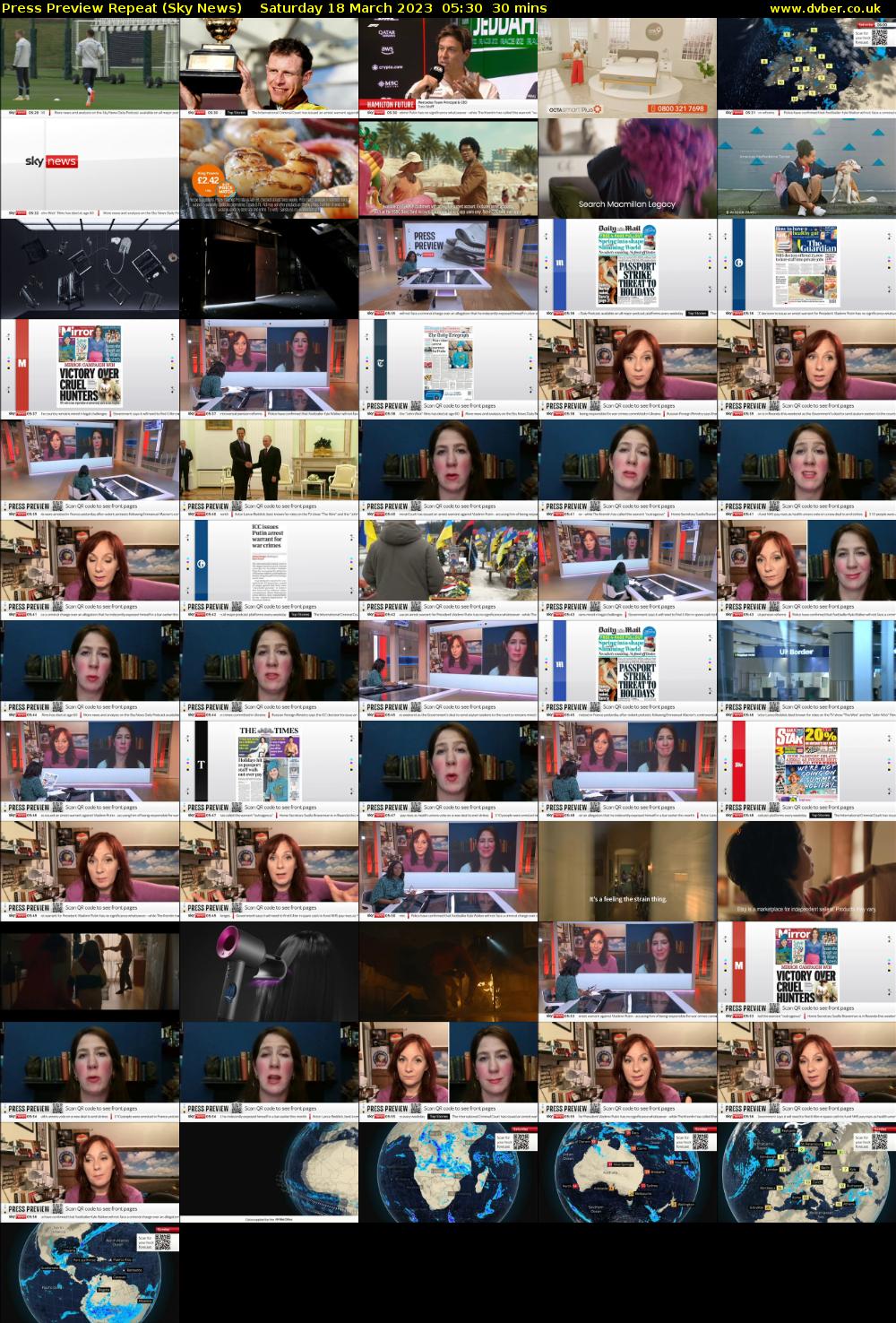 Press Preview Repeat (Sky News) Saturday 18 March 2023 05:30 - 06:00