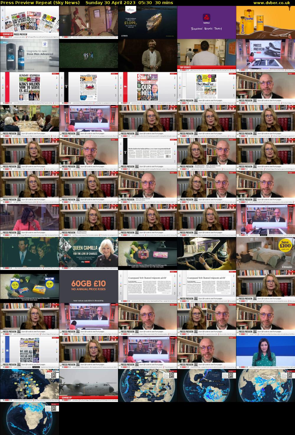 Press Preview Repeat (Sky News) Sunday 30 April 2023 05:30 - 06:00