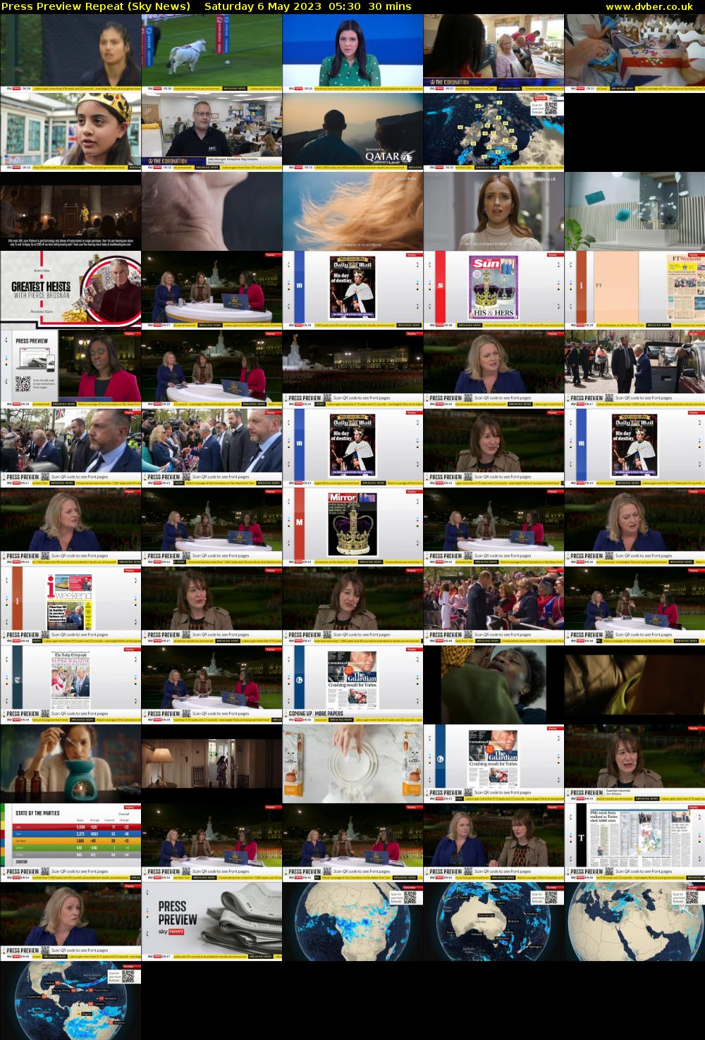 Press Preview Repeat (Sky News) Saturday 6 May 2023 05:30 - 06:00