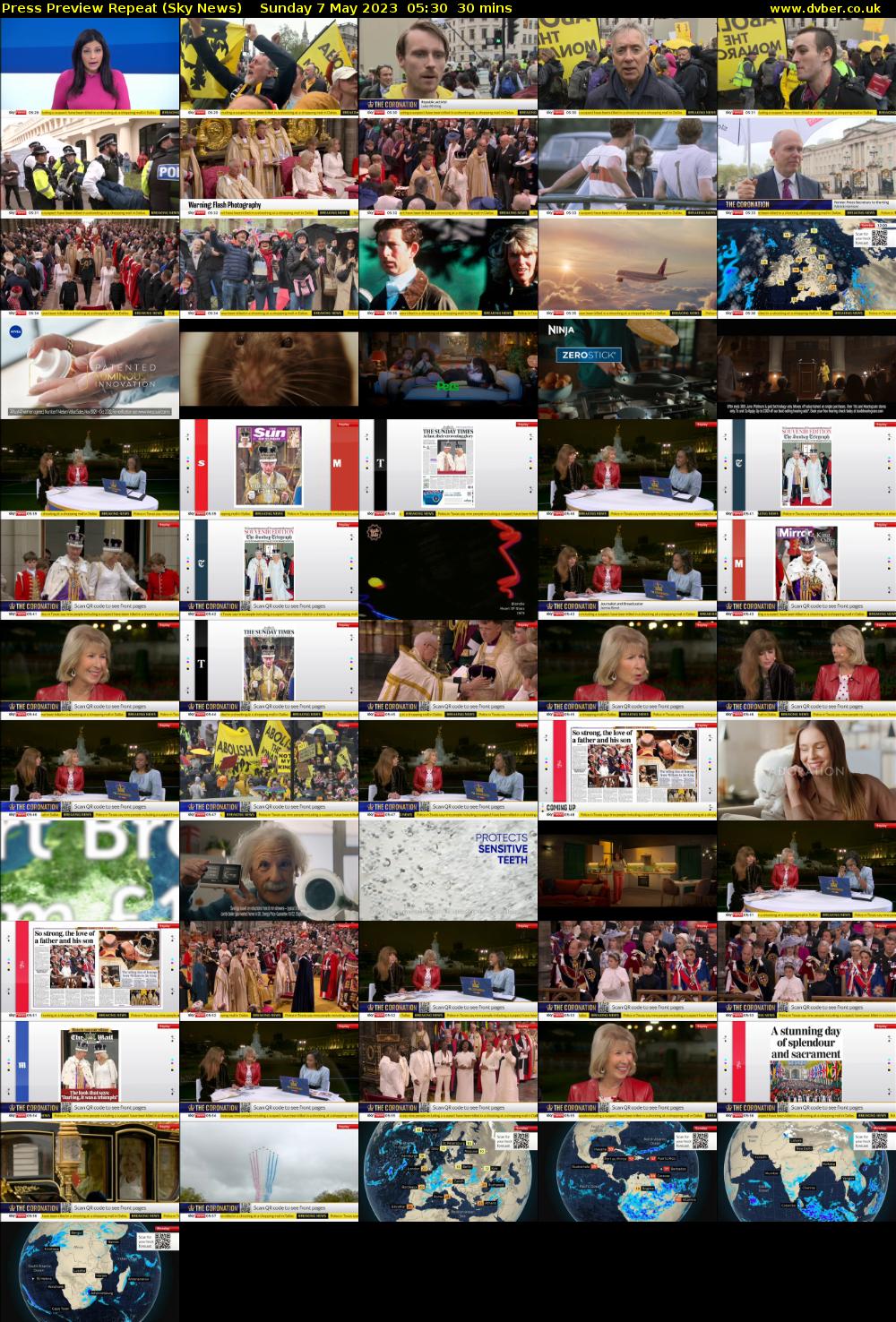 Press Preview Repeat (Sky News) Sunday 7 May 2023 05:30 - 06:00