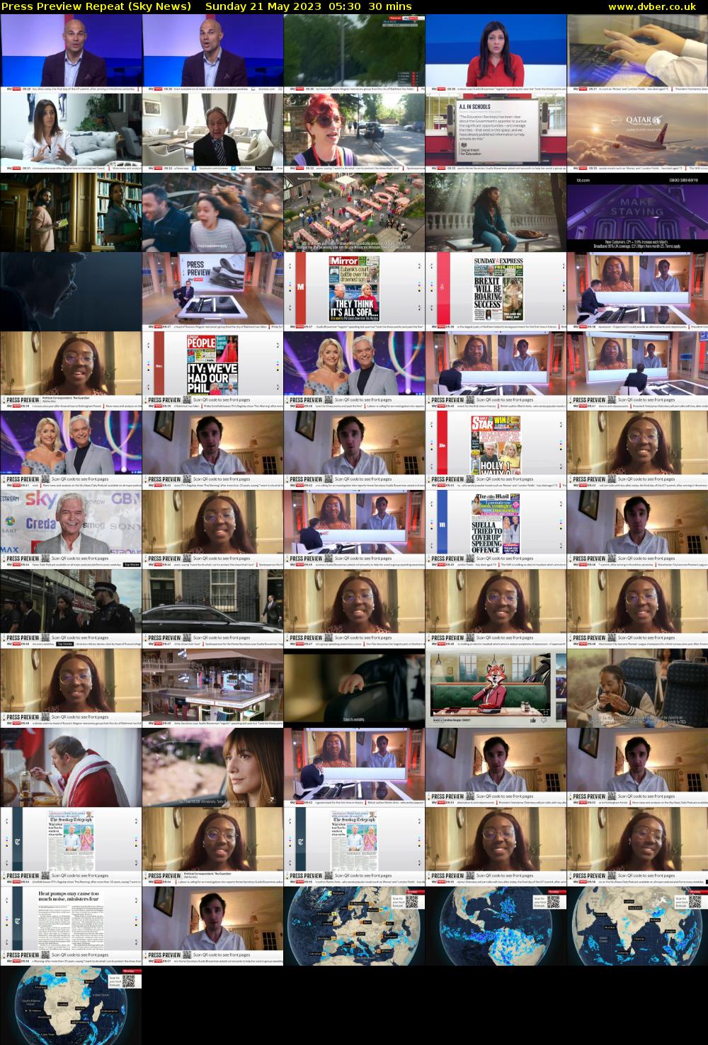 Press Preview Repeat (Sky News) Sunday 21 May 2023 05:30 - 06:00