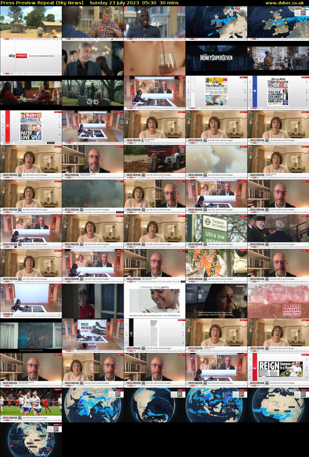Press Preview Repeat (Sky News) Sunday 23 July 2023 05:30 - 06:00