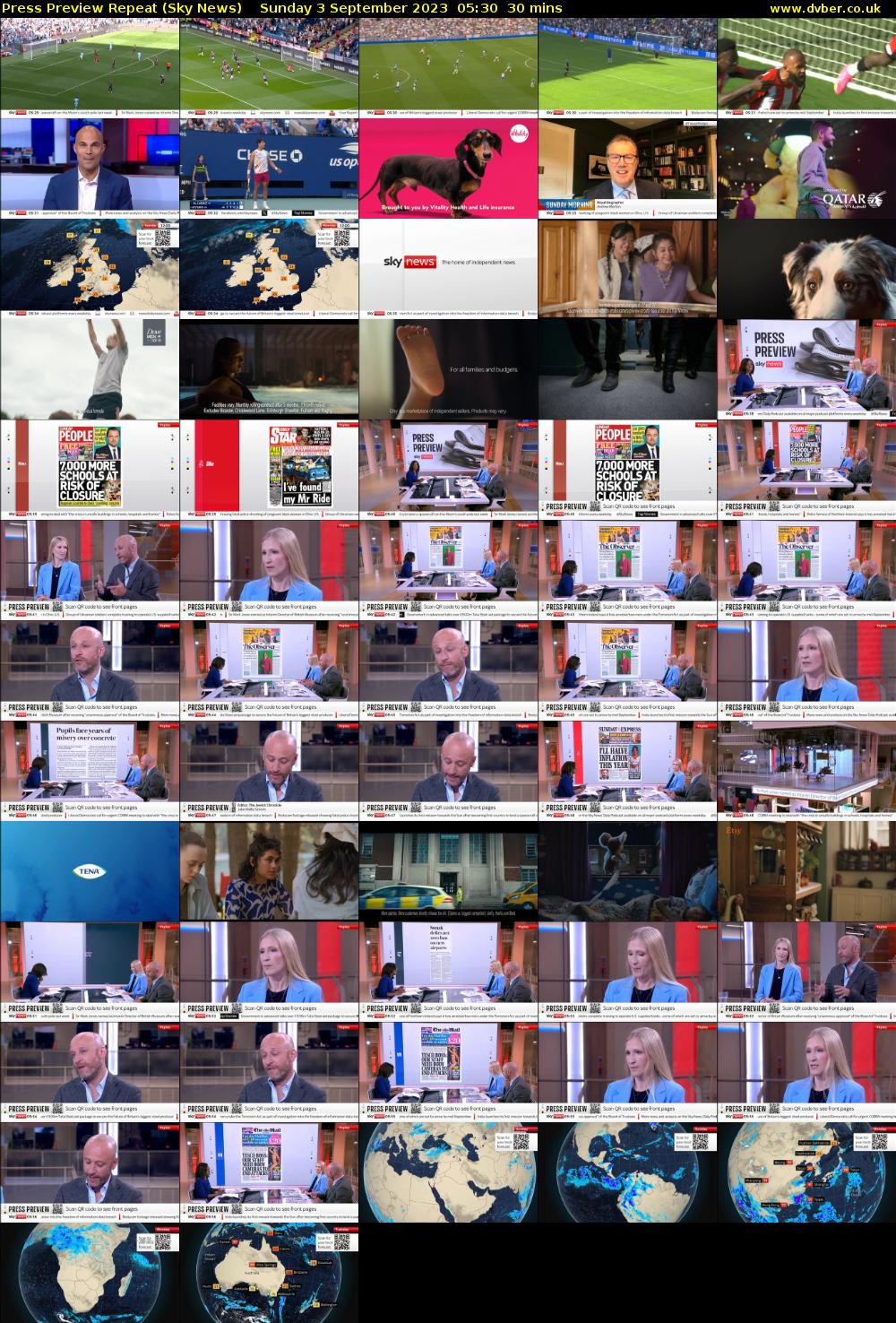 Press Preview Repeat (Sky News) Sunday 3 September 2023 05:30 - 06:00