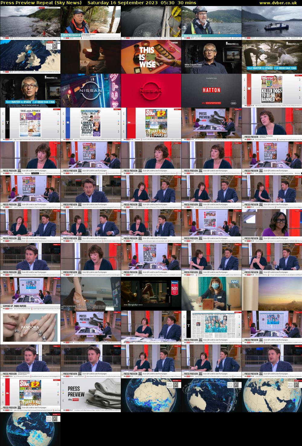 Press Preview Repeat (Sky News) Saturday 16 September 2023 05:30 - 06:00