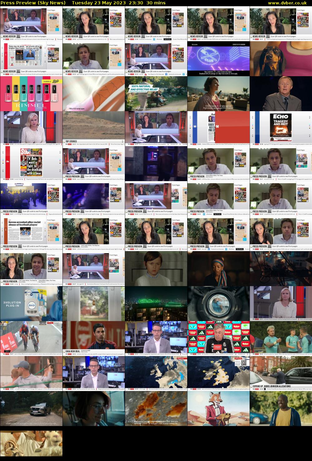 Press Preview (Sky News) Tuesday 23 May 2023 23:30 - 00:00