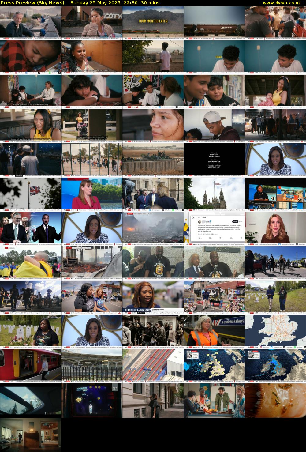 Press Preview (Sky News) Sunday 25 May 2025 22:30 - 23:00