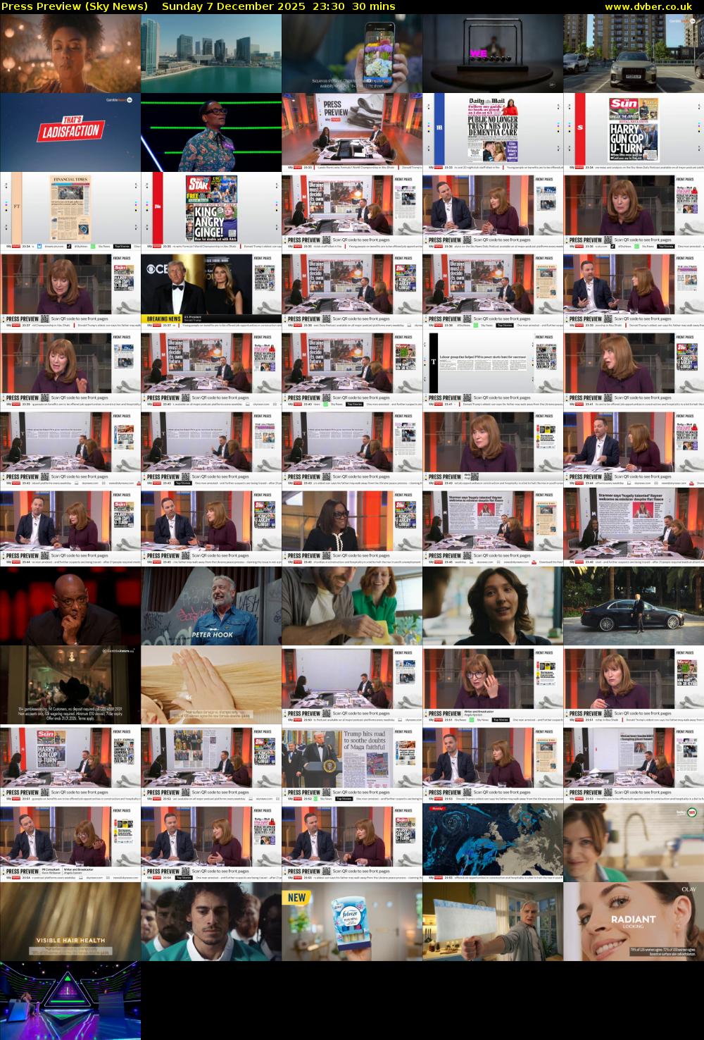 Press Preview (Sky News) Sunday 7 December 2025 23:30 - 00:00