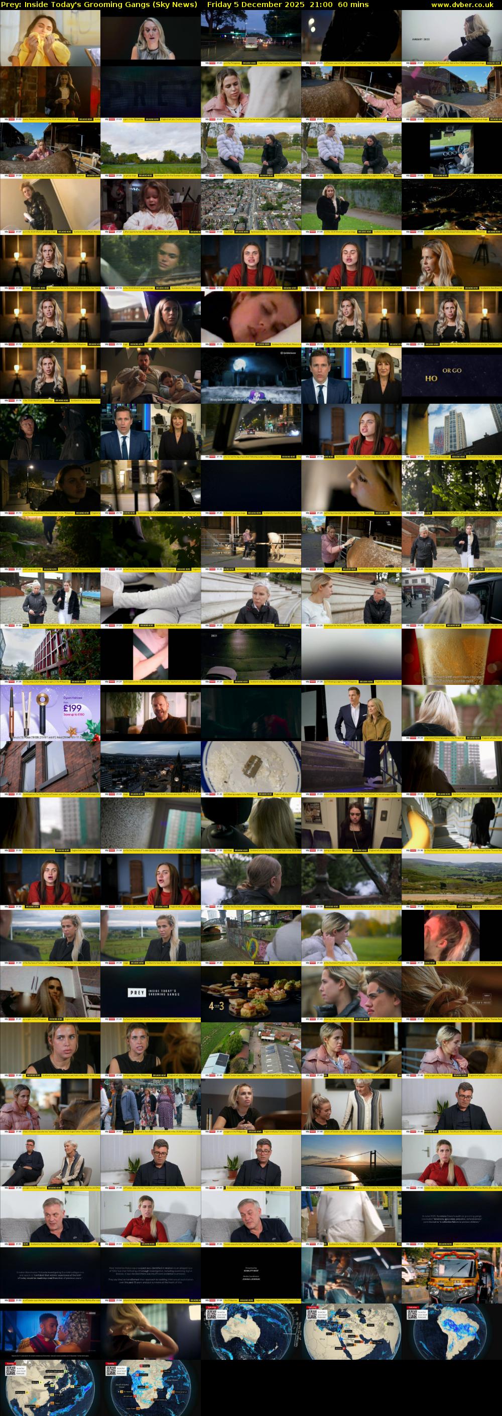 Prey: Inside Today's Grooming Gangs (Sky News) Friday 5 December 2025 21:00 - 22:00