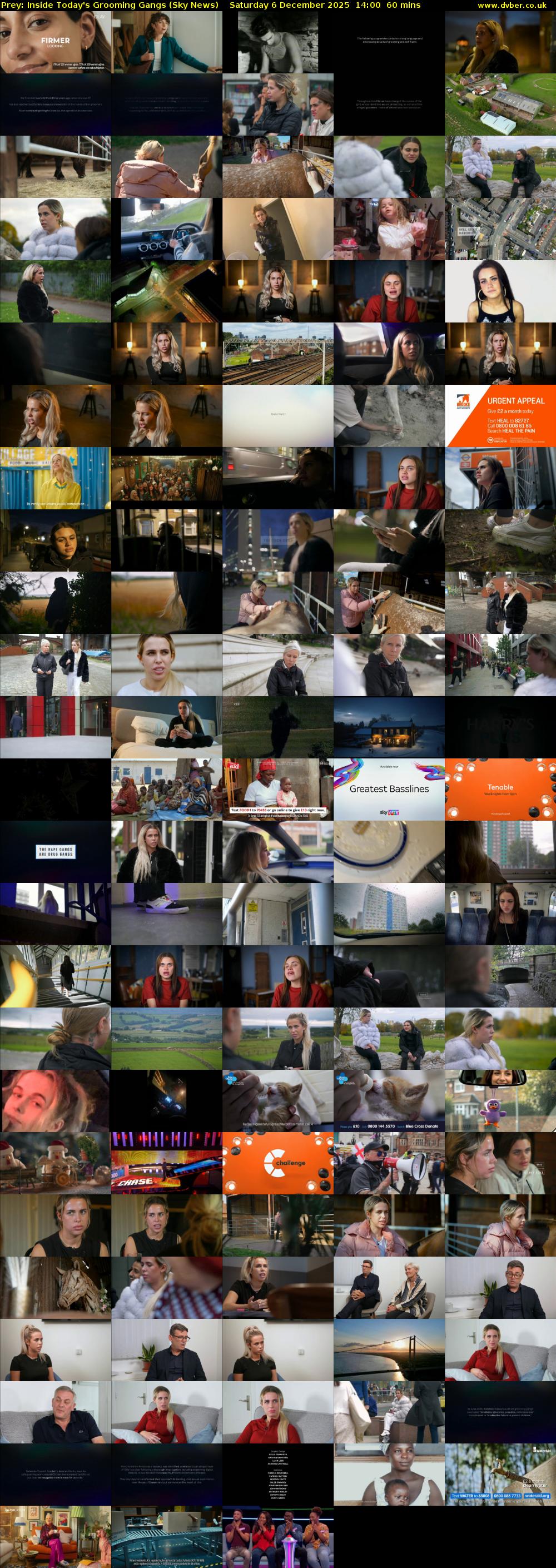 Prey: Inside Today's Grooming Gangs (Sky News) Saturday 6 December 2025 14:00 - 15:00