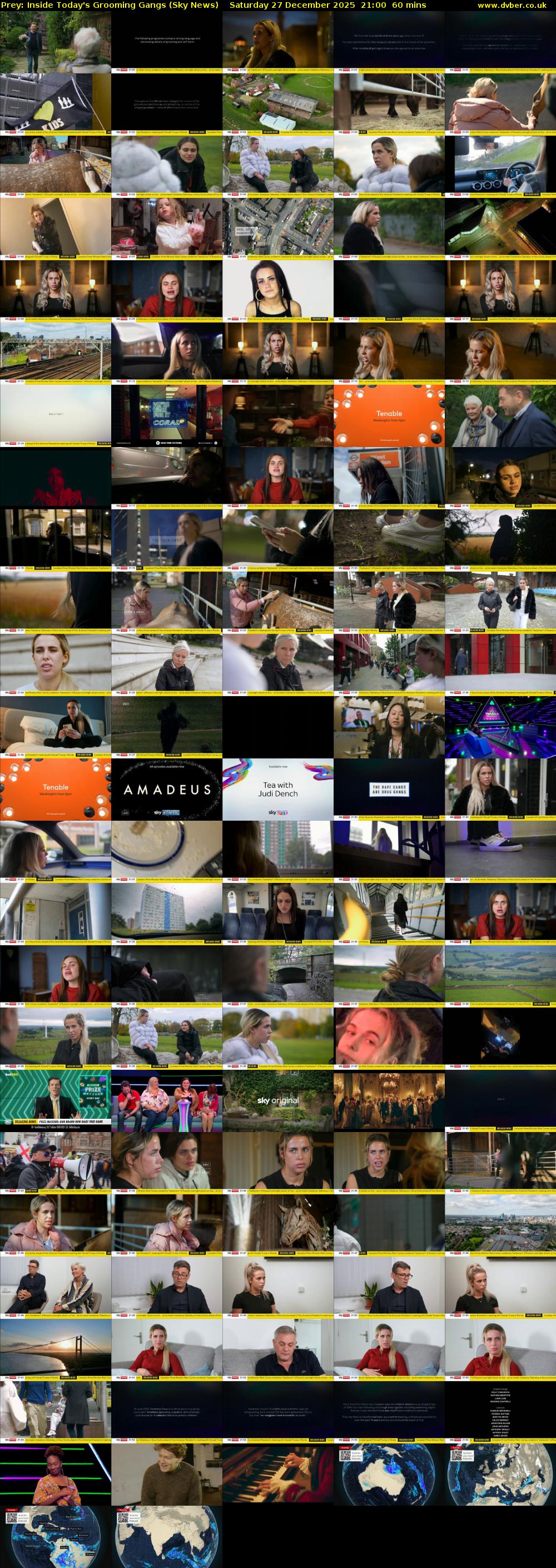 Prey: Inside Today's Grooming Gangs (Sky News) Saturday 27 December 2025 21:00 - 22:00