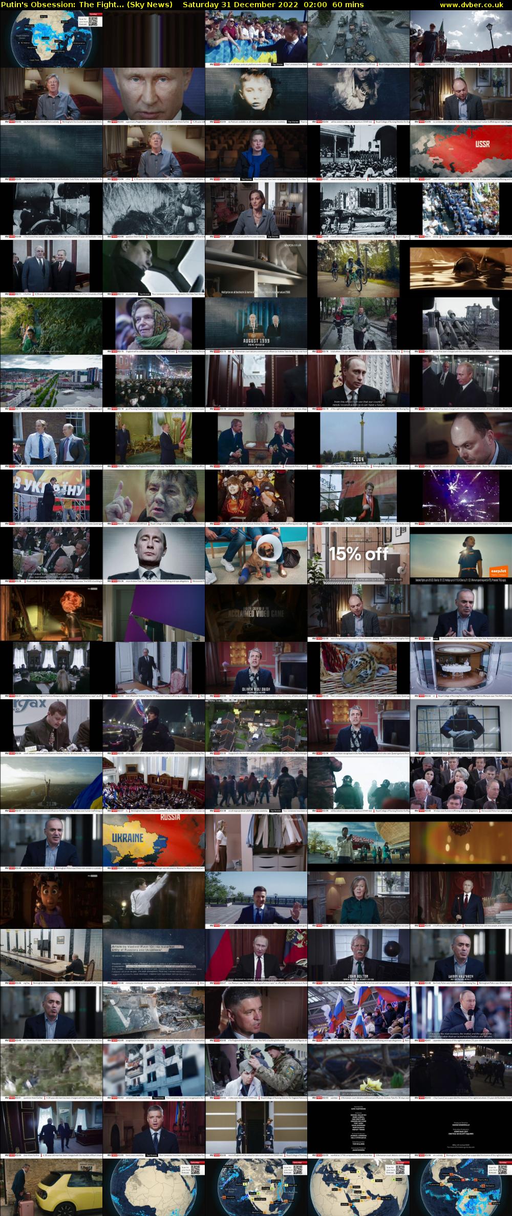 Putin's Obsession: The Fight... (Sky News) Saturday 31 December 2022 02:00 - 03:00