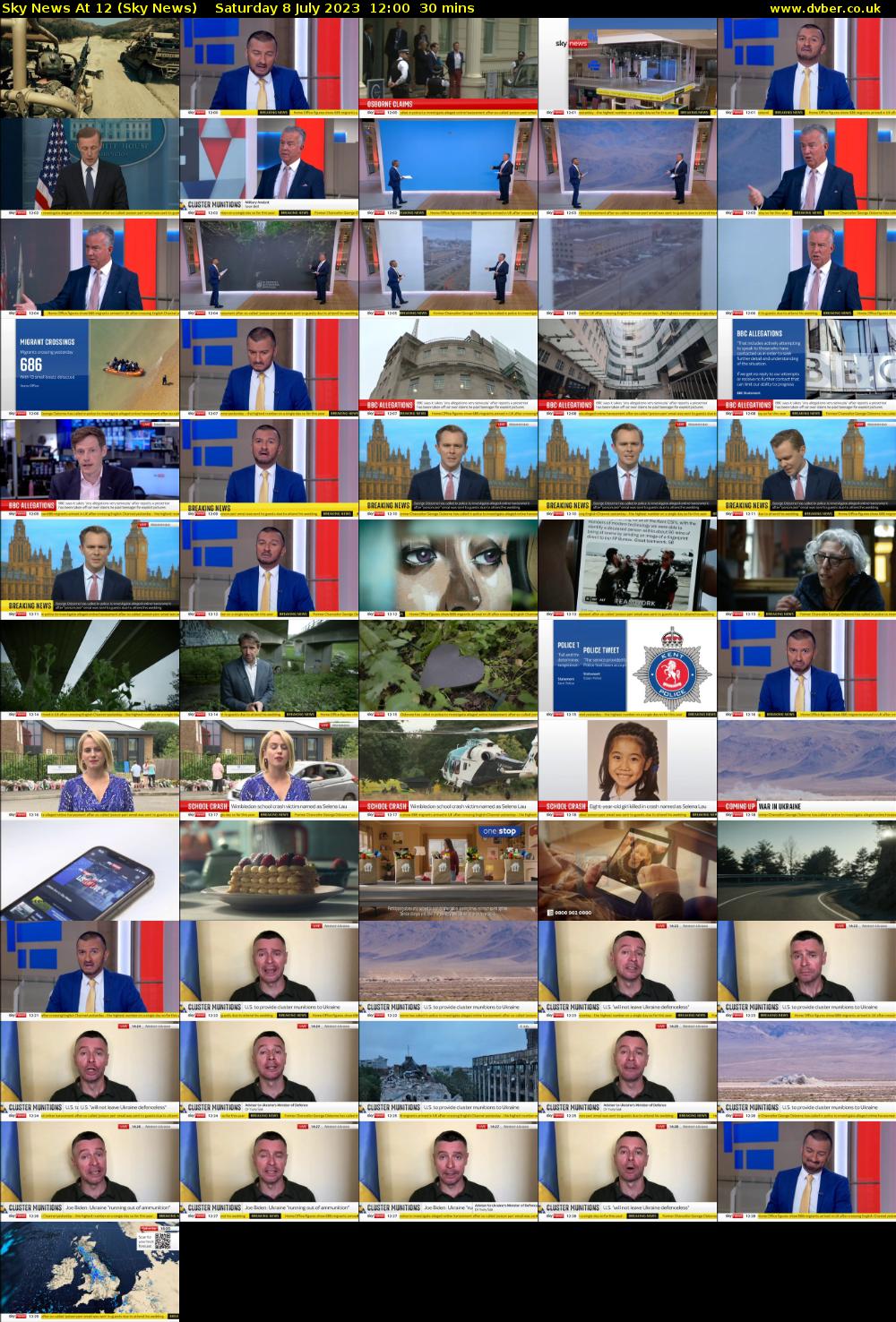 Sky News At 12 (Sky News) Saturday 8 July 2023 12:00 - 12:30