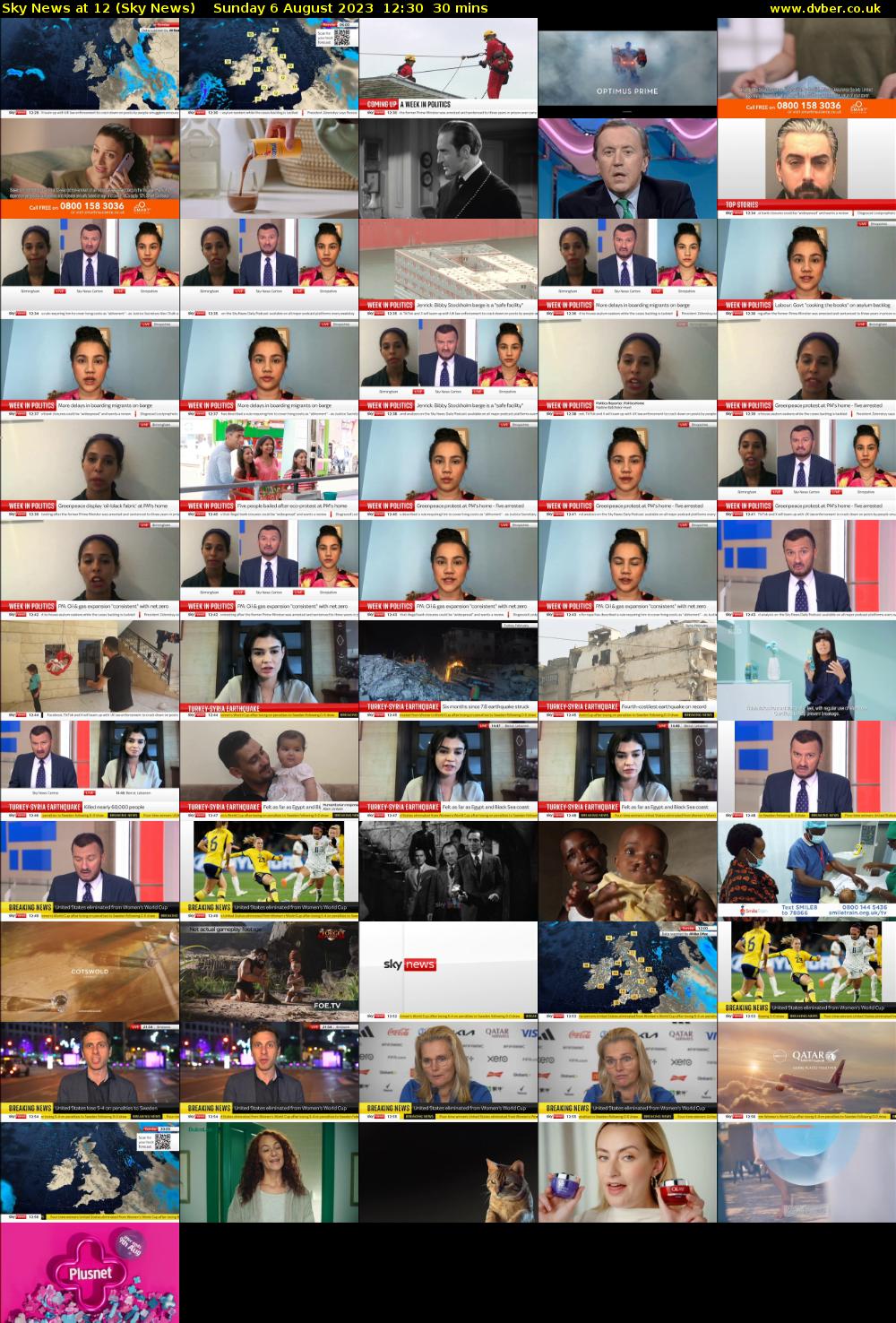 Sky News At 12 (Sky News) Sunday 6 August 2023 12:30 - 13:00