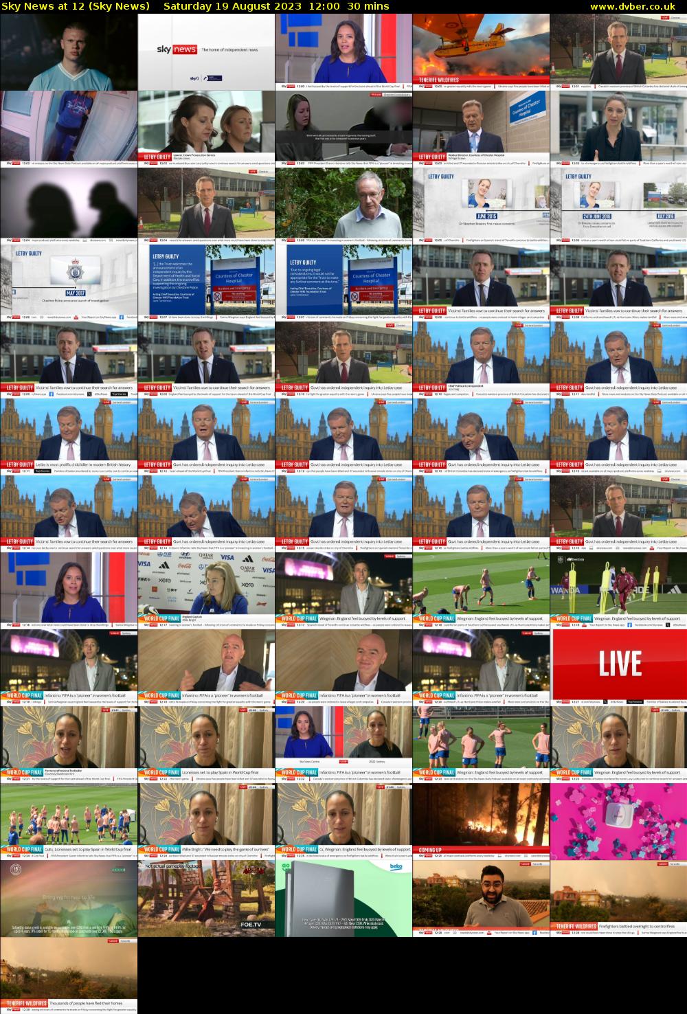 Sky News At 12 (Sky News) Saturday 19 August 2023 12:00 - 12:30