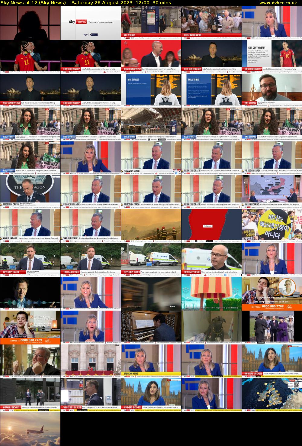 Sky News At 12 (Sky News) Saturday 26 August 2023 12:00 - 12:30