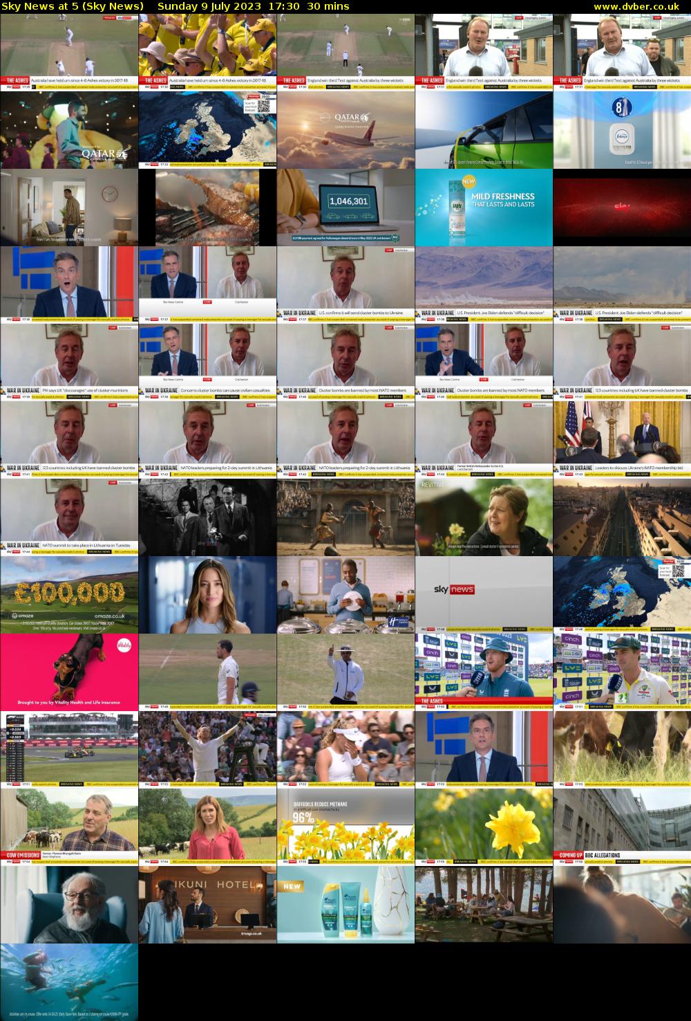 Sky News At 5 (Sky News) Sunday 9 July 2023 17:30 - 18:00