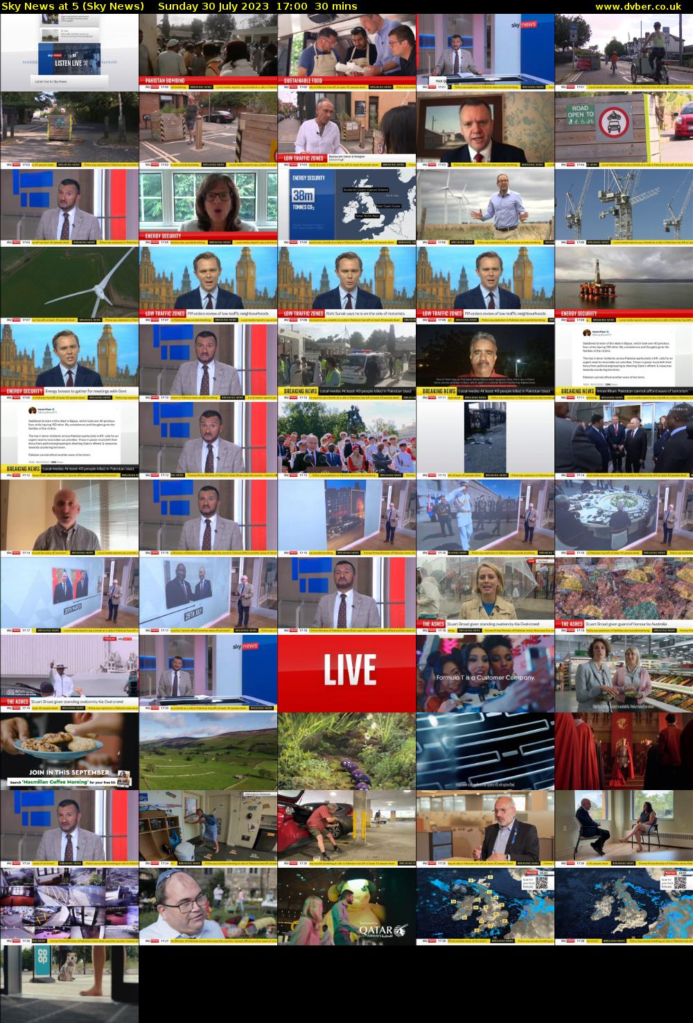 Sky News At 5 (Sky News) Sunday 30 July 2023 17:00 - 17:30