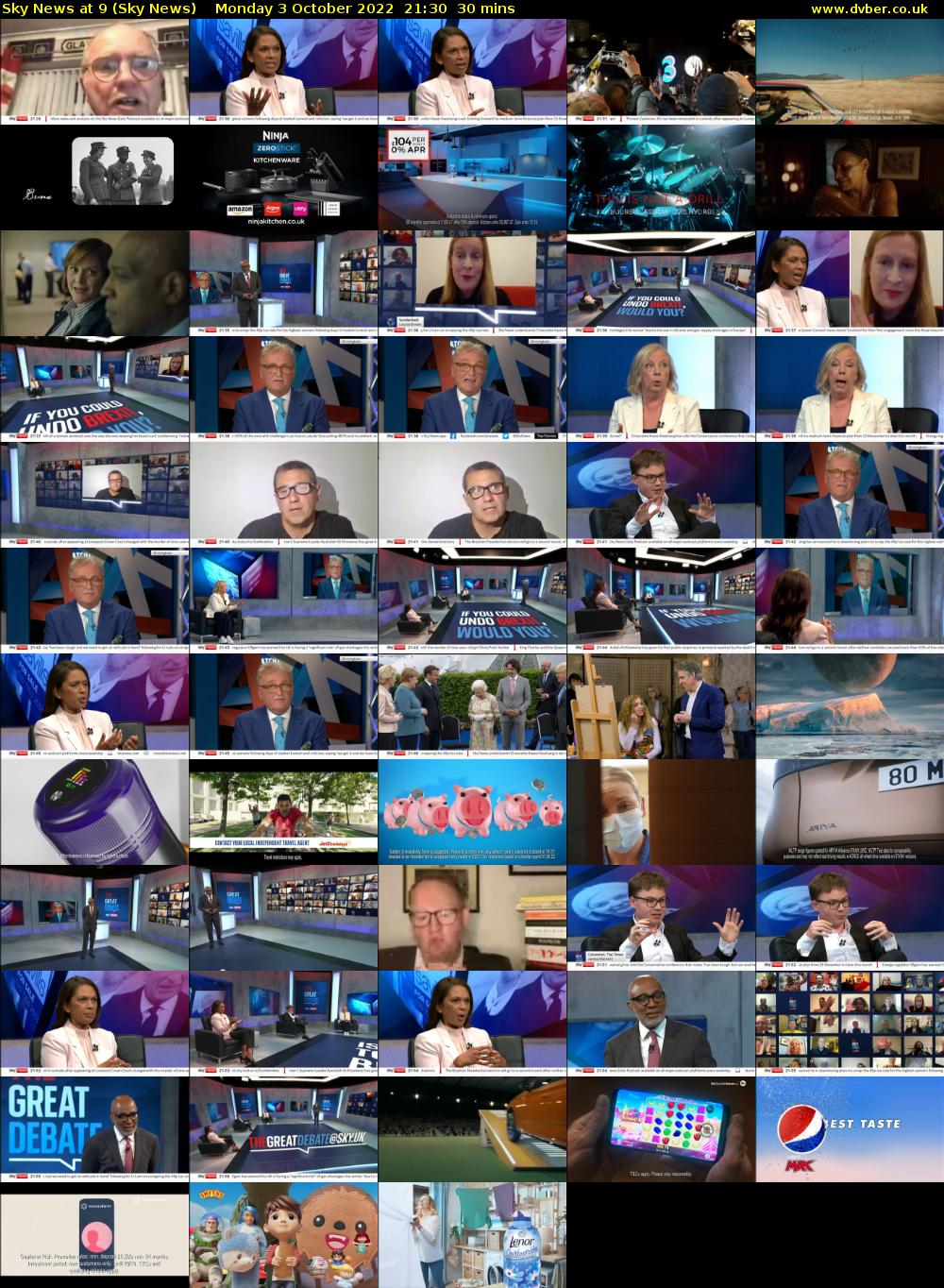 Sky News At 9 (Sky News) Monday 3 October 2022 21:30 - 22:00