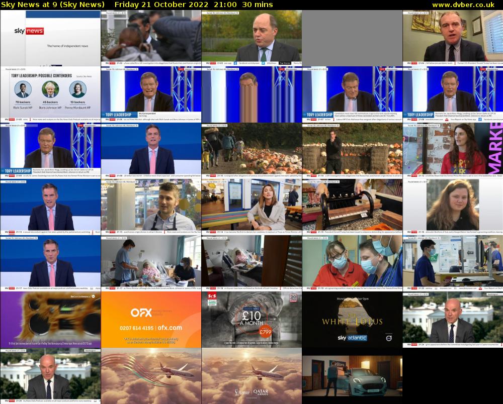 Sky News At 9 (Sky News) Friday 21 October 2022 21:00 - 21:30