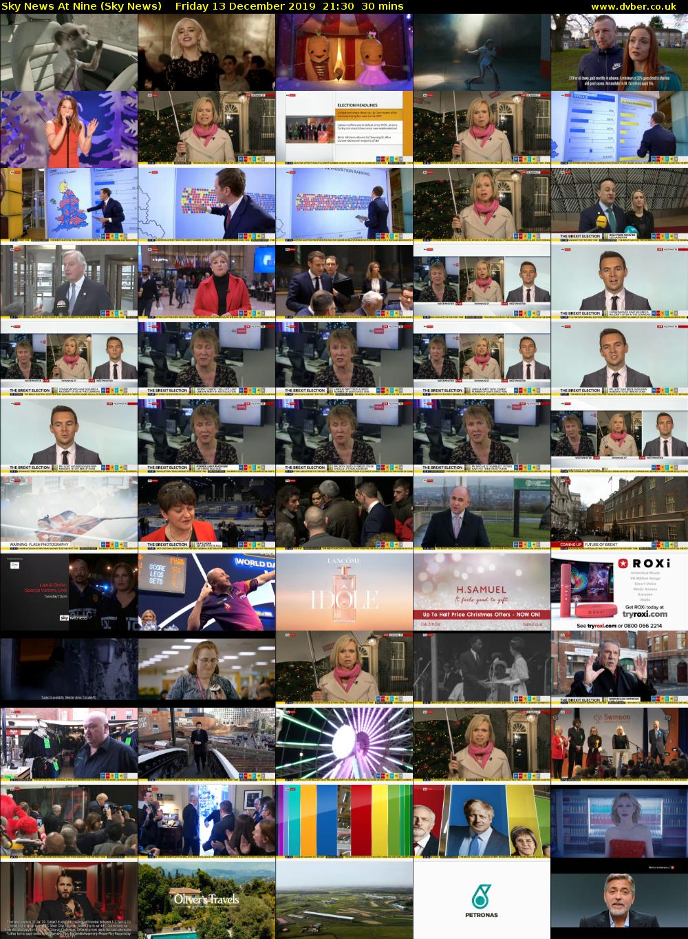 Sky News At Nine (Sky News) Friday 13 December 2019 21:30 - 22:00