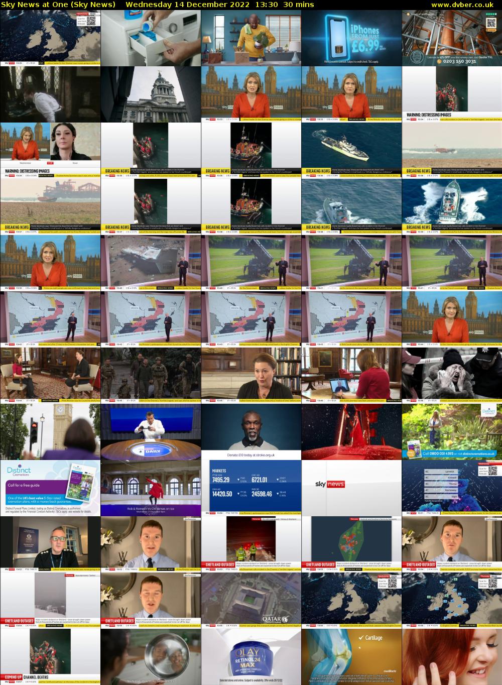 Sky News At One (Sky News) Wednesday 14 December 2022 13:30 - 14:00
