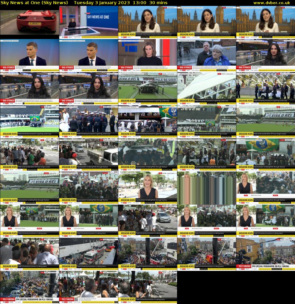 Sky News At One (Sky News) Tuesday 3 January 2023 13:00 - 13:30