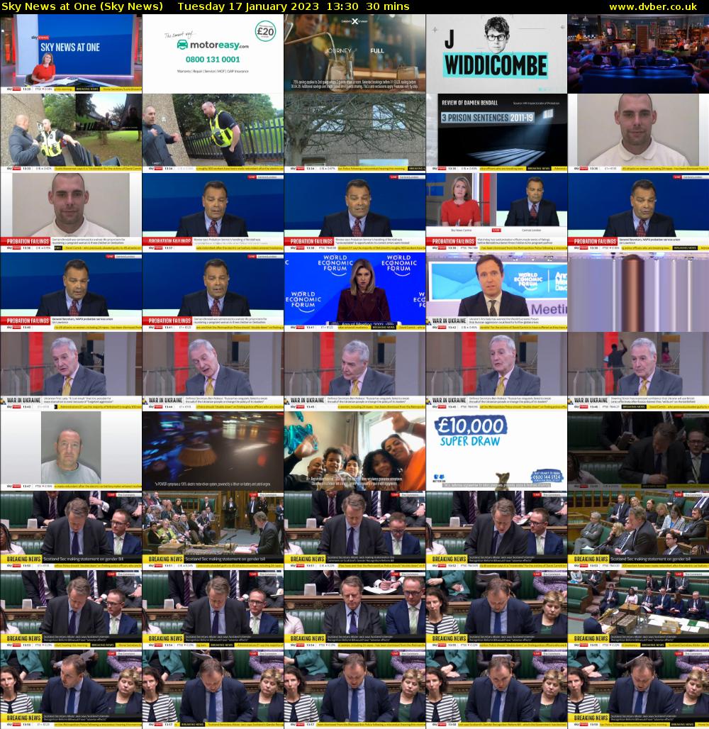 Sky News At One (Sky News) Tuesday 17 January 2023 13:30 - 14:00