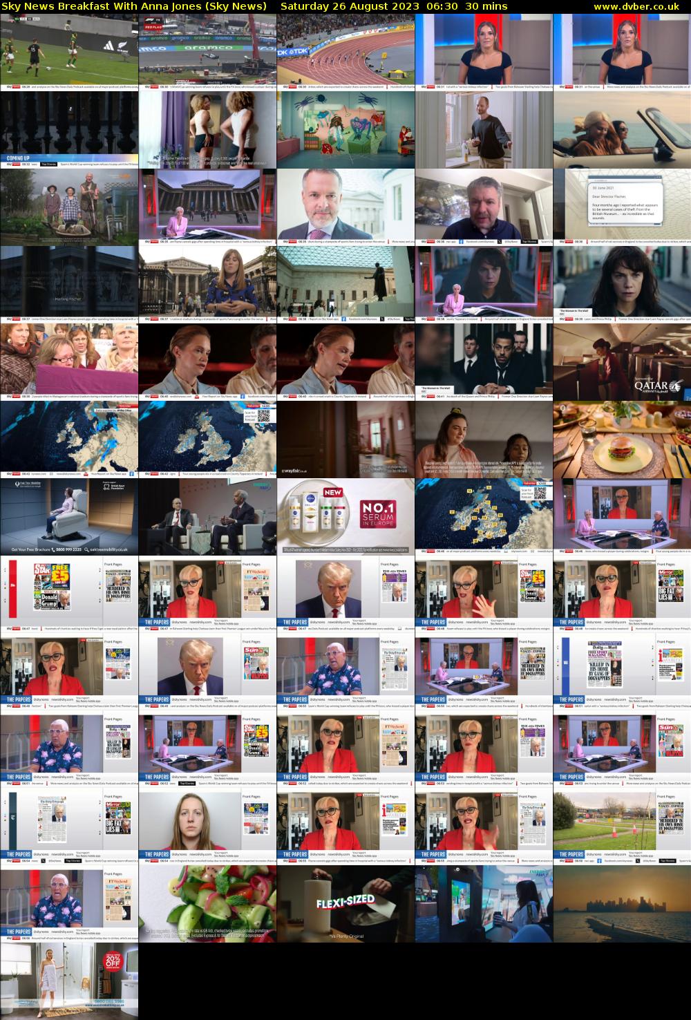 Sky News Breakfast With Anna Jones (Sky News) Saturday 26 August 2023 06:30 - 07:00