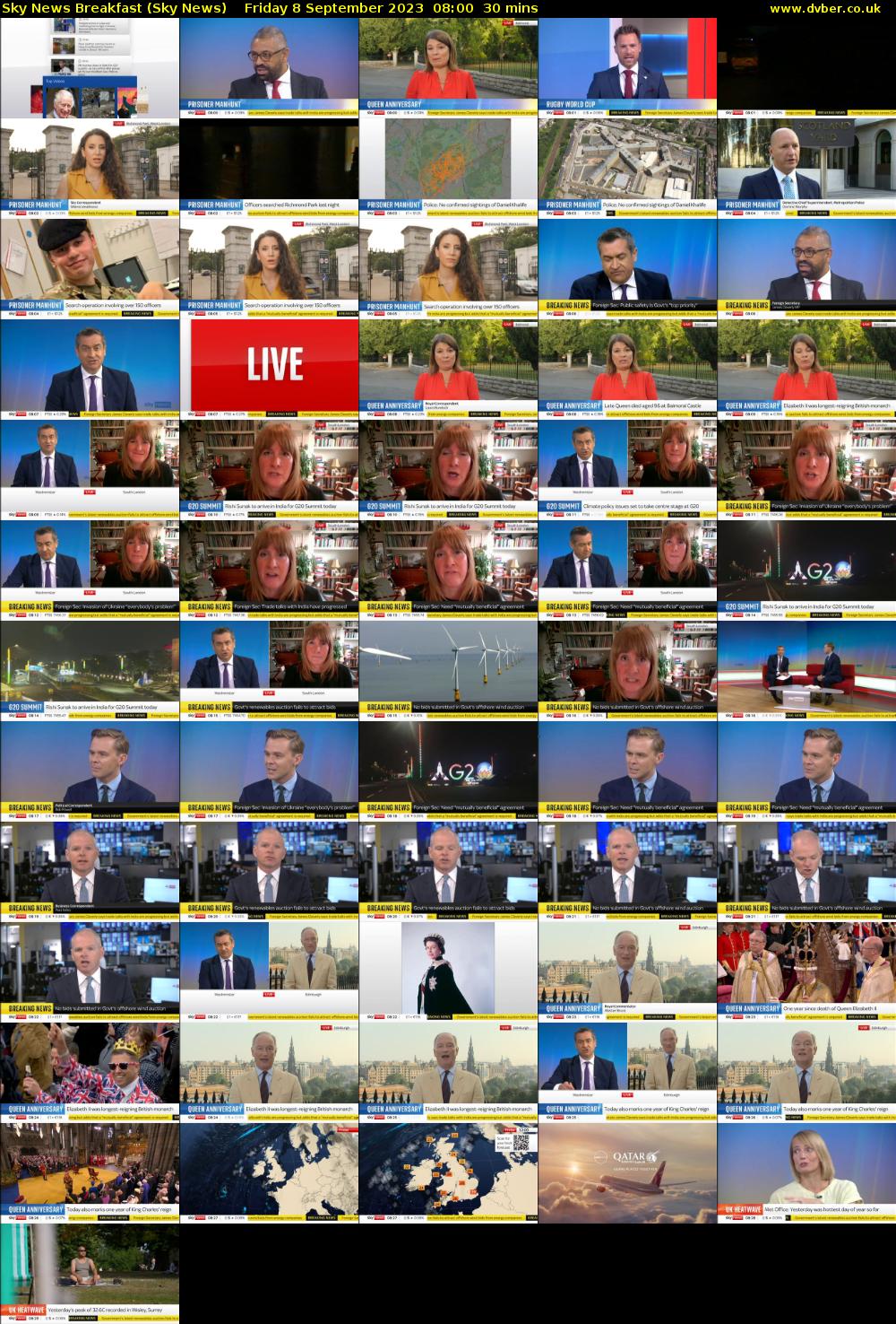 Sky News Breakfast (Sky News) Friday 8 September 2023 08:00 - 08:30