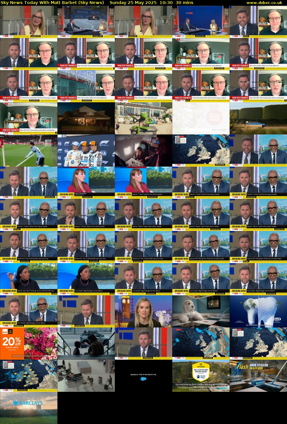 Sky News Today With Matt Barbet (Sky News) Sunday 25 May 2025 10:30 - 11:00