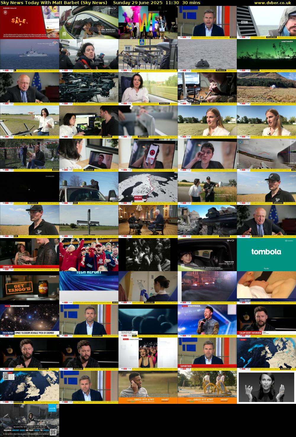 Sky News Today With Matt Barbet (Sky News) Sunday 29 June 2025 11:30 - 12:00