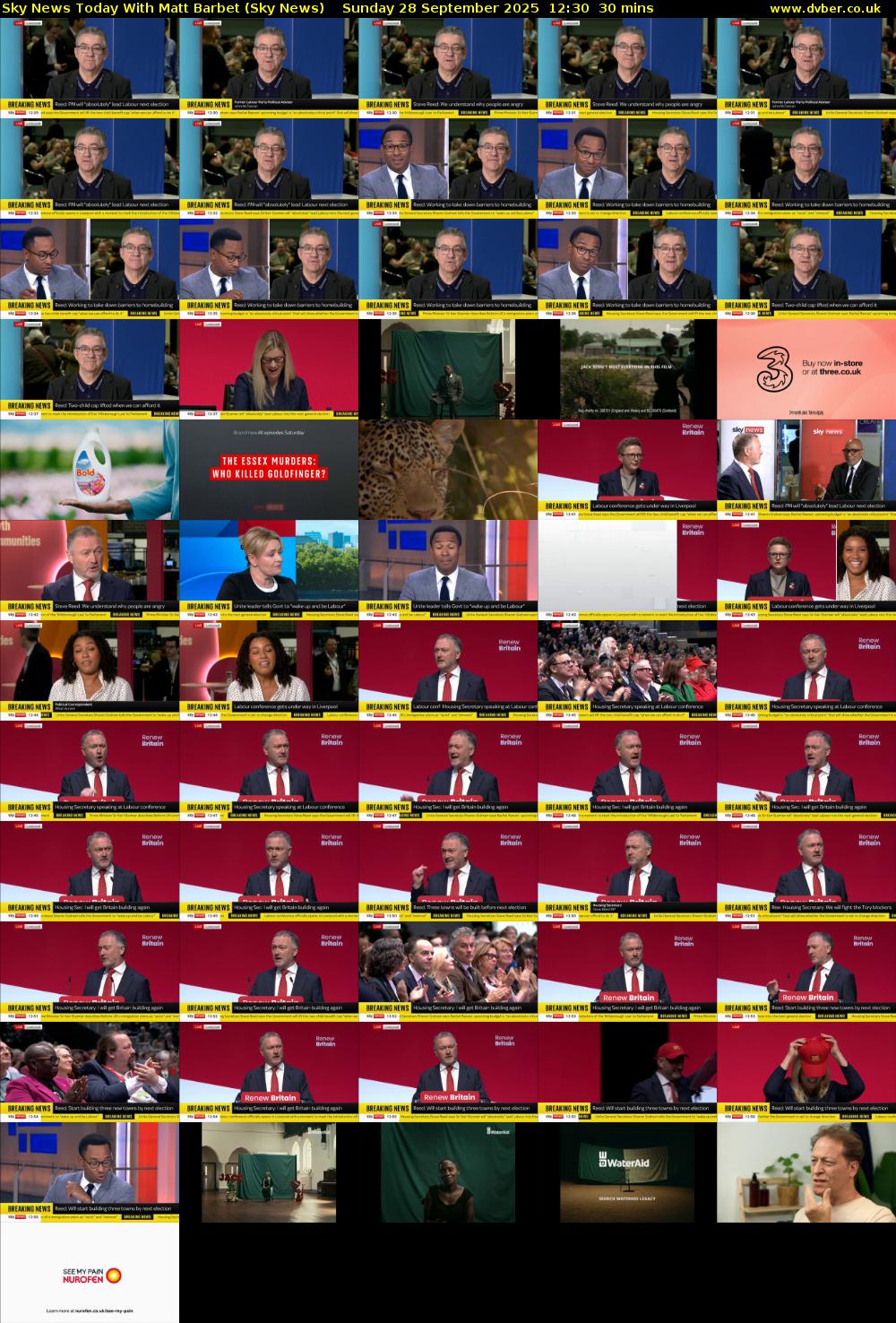 Sky News Today With Matt Barbet (Sky News) Sunday 28 September 2025 12:30 - 13:00