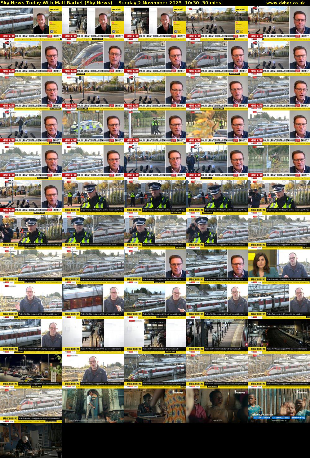 Sky News Today With Matt Barbet (Sky News) Sunday 2 November 2025 10:30 - 11:00