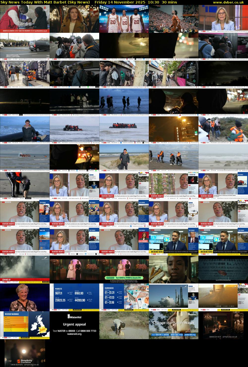 Sky News Today With Matt Barbet (Sky News) Friday 14 November 2025 10:30 - 11:00